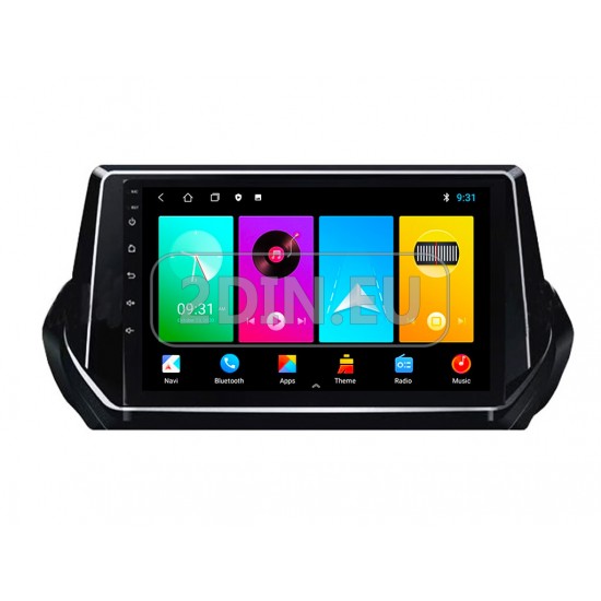 PEUGEOT 2008 - 10.1" МУЛТИМЕДИЯ / Навигация android 16